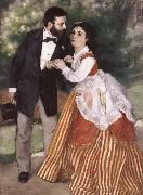 Alfred Sisley and His wife Pierre-Auguste Renoir